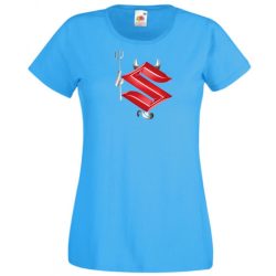   Autó Motor fan Suzuki Devil - Sport ördög női rövid ujjú póló