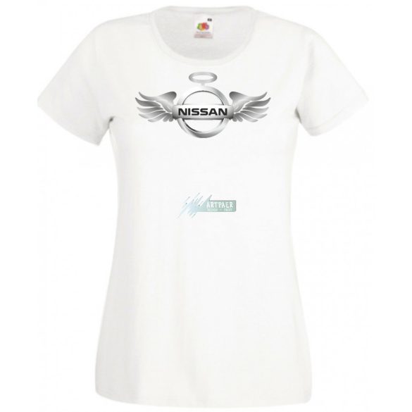 Autó fan Nissan Angyal - Sport női rövid ujjú póló