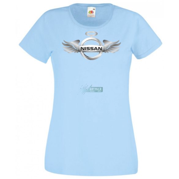 Autó fan Nissan Angyal - Sport női rövid ujjú póló