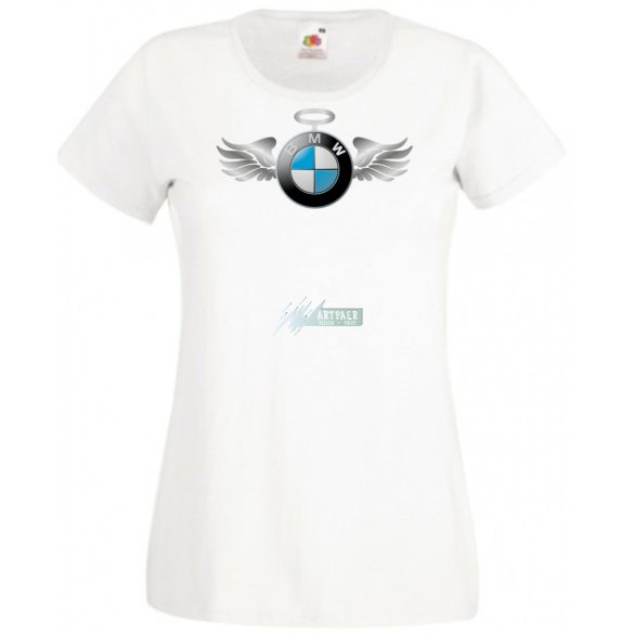 Autó fan BMW Angyal - Sport női rövid ujjú póló