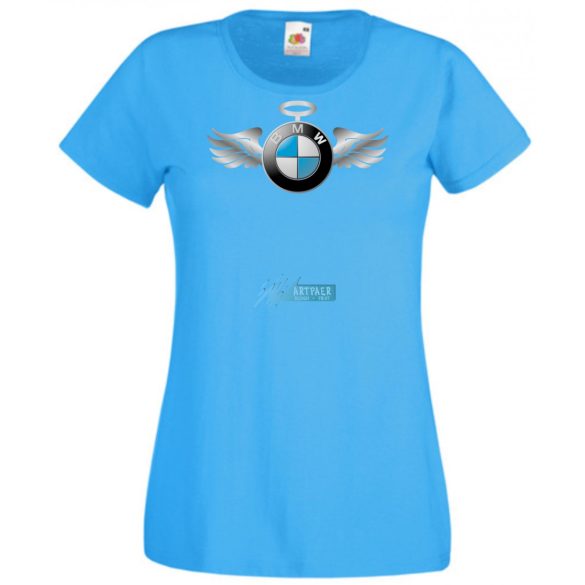 Autó fan BMW Angyal - Sport női rövid ujjú póló