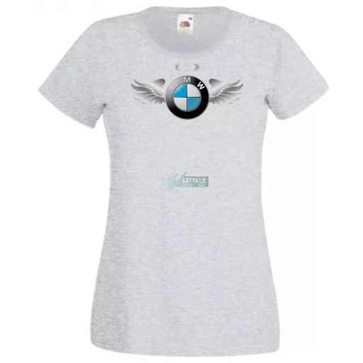 Autó fan BMW Angyal - Sport női rövid ujjú póló