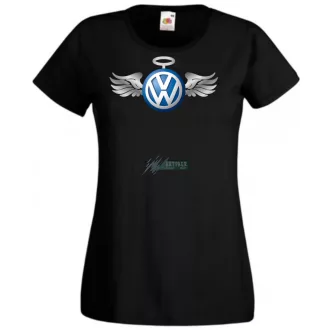Autó fan VW Angyal - Sport női rövid ujjú póló