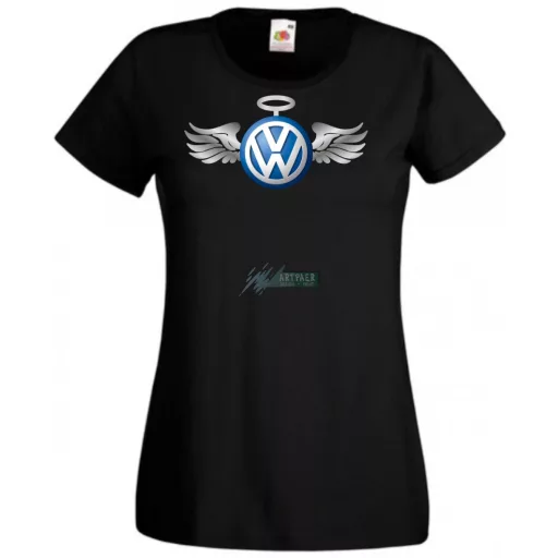 Autó fan VW Angyal - Sport női rövid ujjú póló