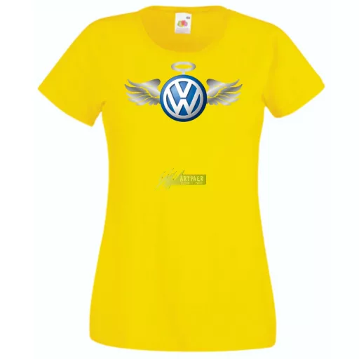 Autó fan VW Angyal - Sport női rövid ujjú póló