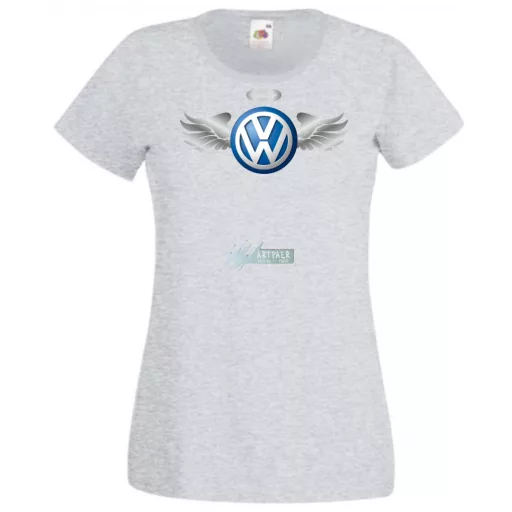 Autó fan VW Angyal - Sport női rövid ujjú póló