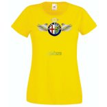 Autó fan Alfa Romeo Angyal - Sport női rövid ujjú póló