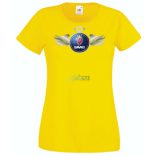 Autó fan Saab Angyal - Sport női rövid ujjú póló