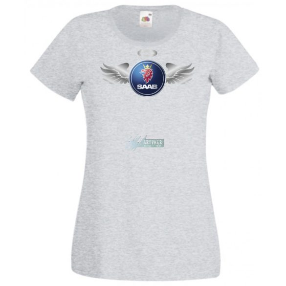 Autó fan Saab Angyal - Sport női rövid ujjú póló
