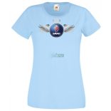 Autó fan Saab Angyal - Sport női rövid ujjú póló