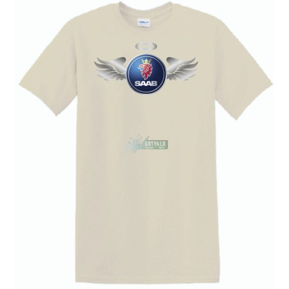 Autó fan Saab Angyal - Sport férfi rövid ujjú póló