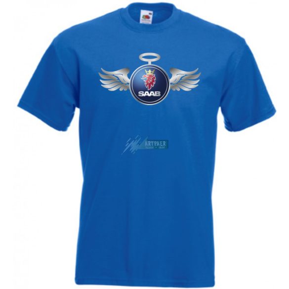 Autó fan Saab Angyal - Sport férfi rövid ujjú póló