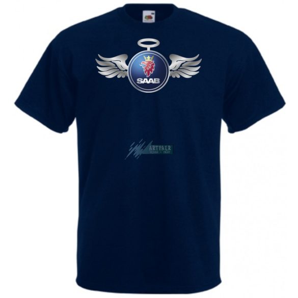 Autó fan Saab Angyal - Sport férfi rövid ujjú póló