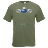 Autó fan Subaru Angyal - Sport férfi rövid ujjú póló