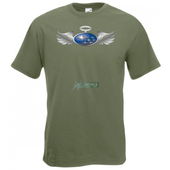 Autó fan Subaru Angyal - Sport férfi rövid ujjú póló