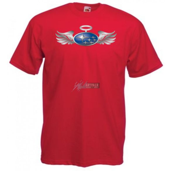 Autó fan Subaru Angyal - Sport férfi rövid ujjú póló