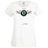 Autó fan Skoda Angyal - Sport női rövid ujjú póló