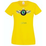 Autó fan Skoda Angyal - Sport női rövid ujjú póló