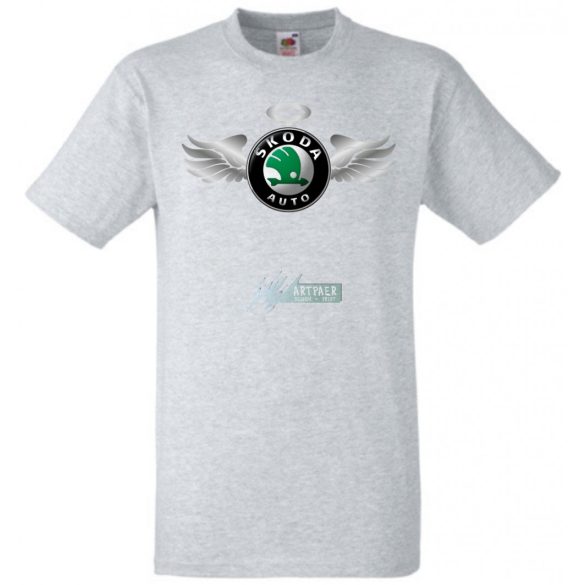 Autó fan Skoda Angyal - Sport férfi rövid ujjú póló