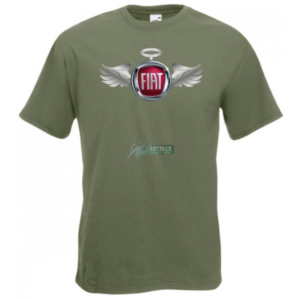 Autó fan Fiat Angyal - Sport férfi rövid ujjú póló