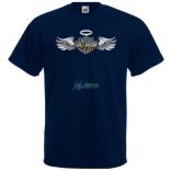 Autó fan Harley Davidson Angyal - Sport férfi rövid ujjú póló