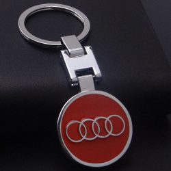 3D metal Kulcstartó Audi 2 oldalas