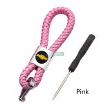 Kulcstartó, távirányító tartó Chevrolet fonott bőr