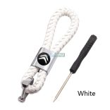 Kulcstartó, távirányító tartó Citroen fonott bőr