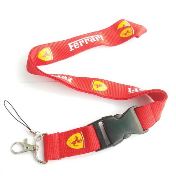 Kulcstartó nyakpánt Ferrari piros