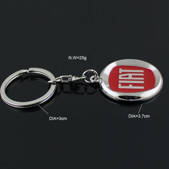 Kulcstartó metal Fiat