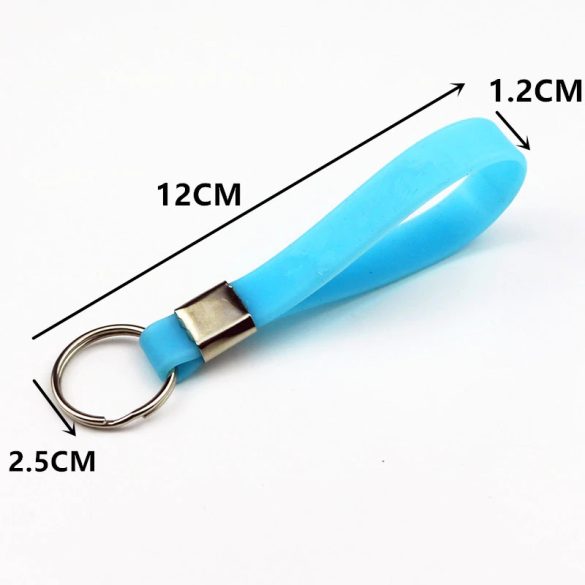 Kulcstartó Fiat foszforeszkáló kék