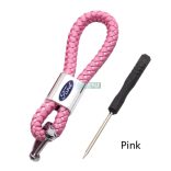 Kulcstartó, távirányító tartó Ford fonott bőr