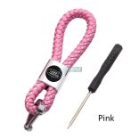 Kulcstartó, távirányító tartó Land Rover fonott bőr