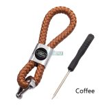 Kulcstartó, távirányító tartó Land Rover fonott bőr