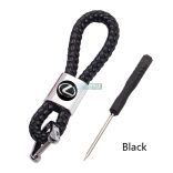 Kulcstartó, távirányító tartó Lexus fonott bőr