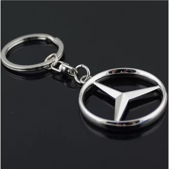 3D metal kulcstartó Mercedes