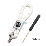 Kulcstartó, távirányító tartó Nissan fonott bőr