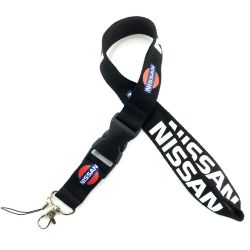 Kulcstartó nyakpánt Nissan fekete