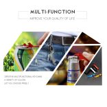 Opel kulcstartó - sör- üdítő nyitós metál ezüst