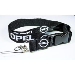 Kulcstartó nyakpánt Opel fekete