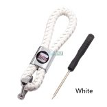 Kulcstartó és távirányító tartó Seat fonott bőr