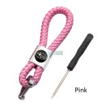 Kulcstartó, távirányító tartó Subaru fonott bőr