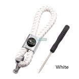 Kulcstartó, távirányító tartó Subaru fonott bőr