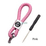 Fonott bőr kulcstartó, távirányító tartó Suzuki