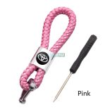 Kulcstartó, távirányító tartó Toyota fonott bőr