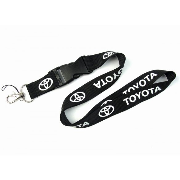 Kulcstartó nyakpánt Toyota fekete