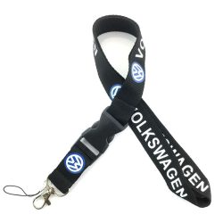 Kulcstartó nyakpánt Volkswagen fekete