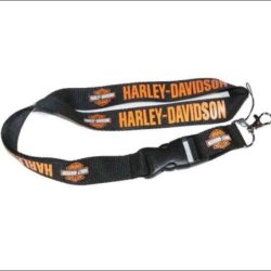 Kulcstartó nyakpánt Harley Davidson fekete