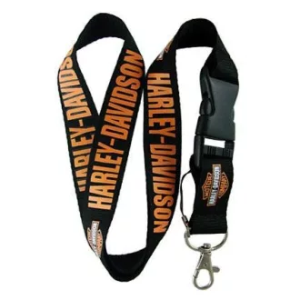 Kulcstartó nyakpánt Harley Davidson fekete