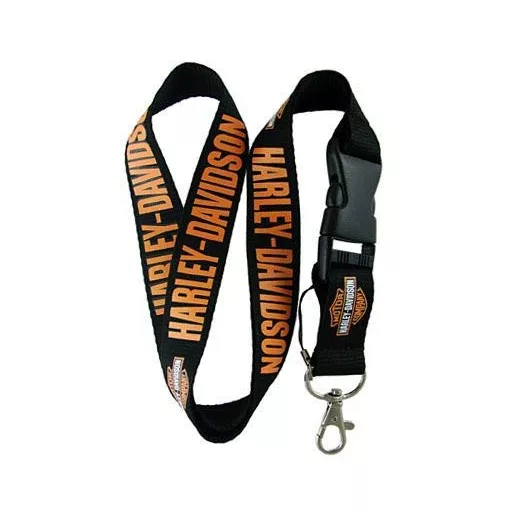 Kulcstartó nyakpánt Harley Davidson fekete